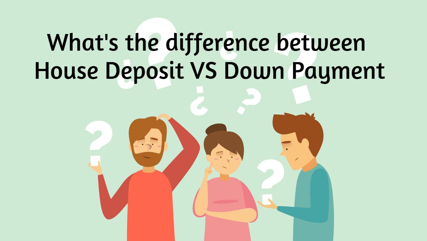House Deposit vs House Down Payment